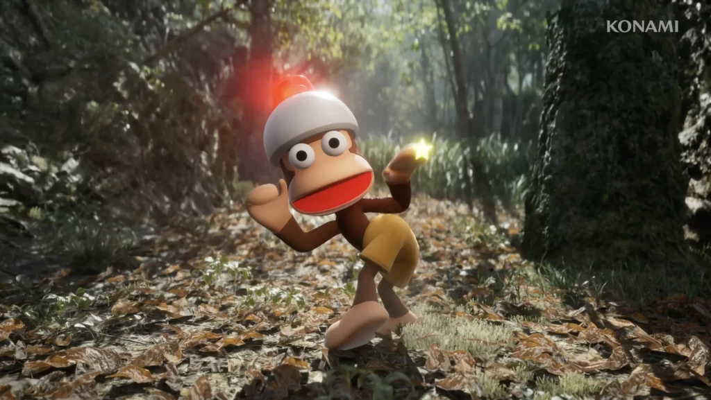 Ape Escape monkey in a forest path