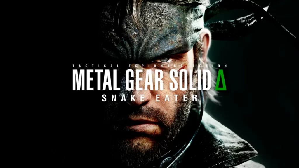 metal gear solid Delta snake eater  over snake's face